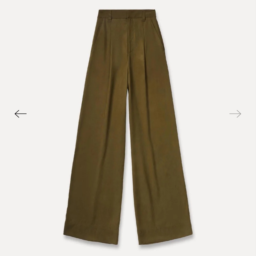 Something Navy Wide Leg Trousers - Picture 5 of 8